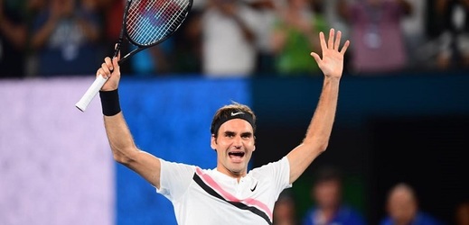 Legendární tenista Roger Federer triumfoval v Rotterdamu.