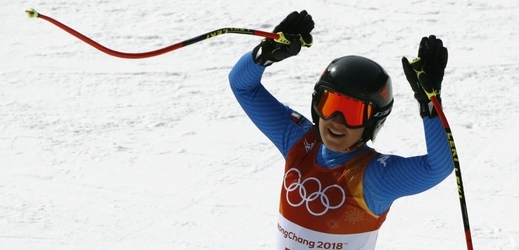 Vítězka olympijského sjezdu Sofia Goggiaová.