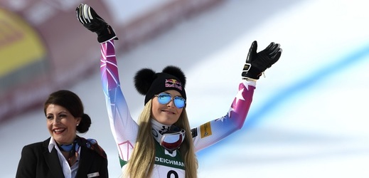 Americká lyžařka Lindsay Vonnová.
