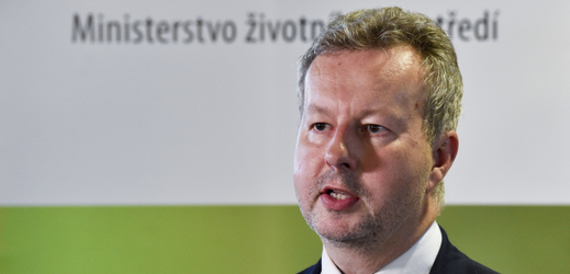 Ministr životního prostředí v demisi Richard Brabec (ANO).