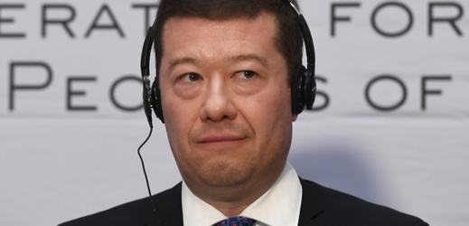 Tomio Okamura, předseda SPD. 