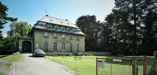 Schubertova vila v Hrádku nad Nisou. 