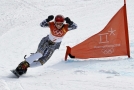 Olympijská vítězka v paralelním snowboardovém slalomu.