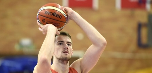 Český basketbalista Ondřej Balvín (ilustrační foto).