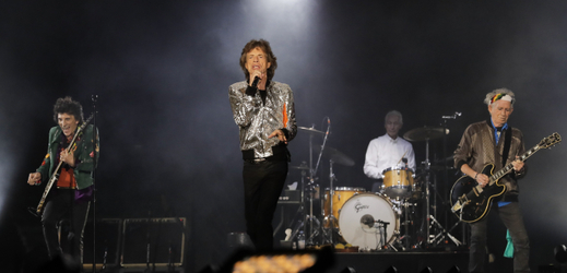 Britská legendární skupina The Rolling Stones.