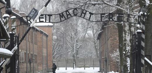 Koncentrační tábor Osvětim. 