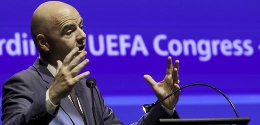 Gianni Infantino, předseda FIFA.