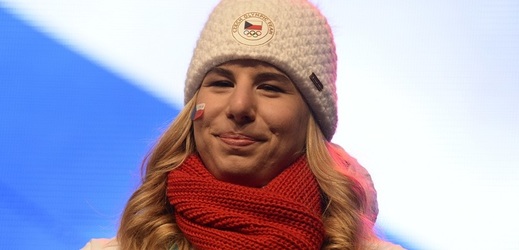 Dvojnásobná olympijská vítězka Ester Ledecká.