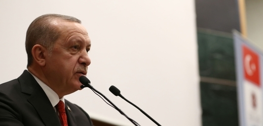 Turecký prezident Recep Tayyip Erdoğan.   