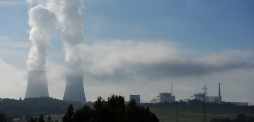Jaderná elektrárna Temelín. 