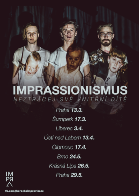 Plakát k turné Imprassionismus.