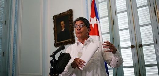 Carlos Fernandez de Cossio z kubánského ministerstva zahraničí.