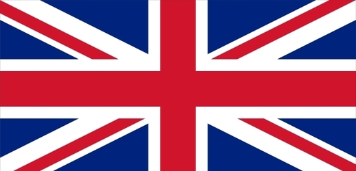 Vlajka Velké Británie.