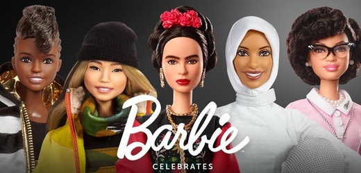 Nová série inspirativních panenek Barbie.