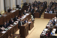 Zasedání Poslanecké sněmovny.