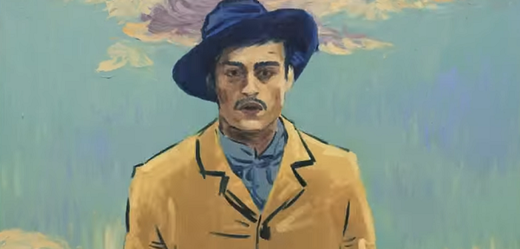 Záběr z filmu S láskou Vincent.