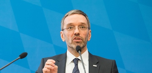 Rakouský ministr vnitra Herbert Kickl.