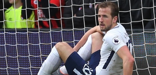 Kane nedohrál víkendový zápas Premier League proti Bournemouthu.