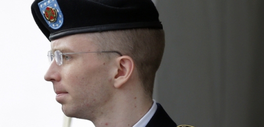 Odsouzený Bradley Manning.