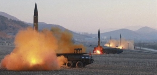Severokorejská raketová základna.