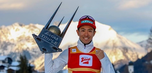 Japonský sdruženář Akito Watabe vyhrál poprvé v kariéře Světový pohár.
