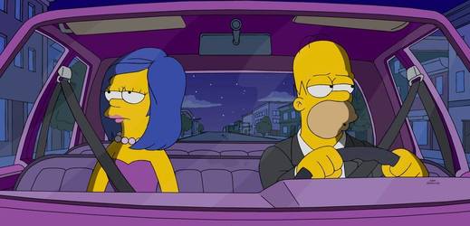 Řidička se u silniční kontroly prokázala řidičákem Homera Simpsona (ilustrační foto).