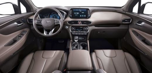 Ergonomie prošla důkladným zkoumáním i při tvorbě interiéru nové generace Hyundai Santa Fe.