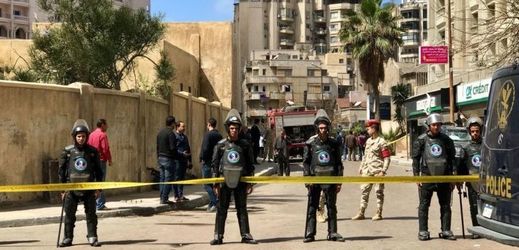 Výbuch bomby v Alexandrii usmrtil policistu, čtyři lidé zraněni (ilustrační foto).