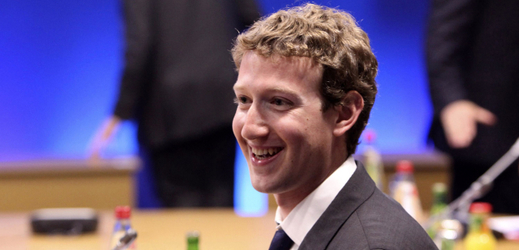 Majitel Facebooku Mark Zuckerberg.
