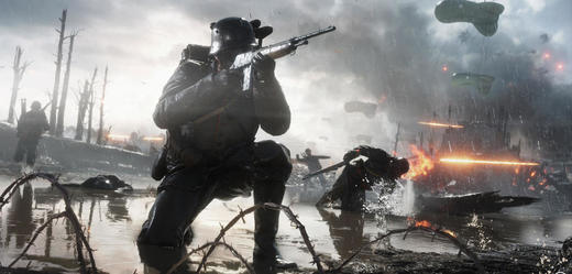 Do on-line bitev v Battlefield 1 by se mohli časem zapojit vojáci ovládaní počítačem