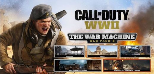 Plánované rozšíření pro Call of Duty: WWII vezme hráče bojovat do Egypta, přístavu Dunkerk a dalších lokací