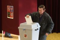 Volby do zastupitelstev v malých obcích mají vysokou účast (ilustrační foto).