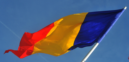 Rumunská vlajka.