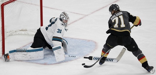 William Karlsson je první hvězdnou týdne v NHL.