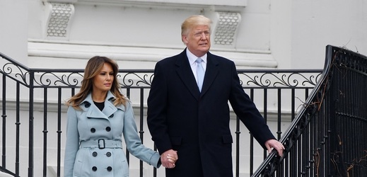 Americký prezident Donald Trump s manželkou Melanií.