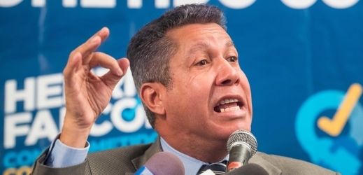 Venezuelský prezidentský kandidát Henri Falcón.