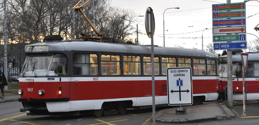 Brněnská tramvaj. 