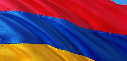 Vlajka Arménie.