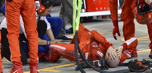 Francesco Cigarini má za sebou úspěšnou operaci po kuriózním zranění, které mu způsobil Kimi Räikkönen.