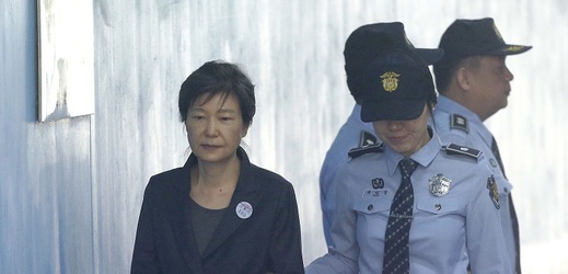 Bývalá jihokorejská prezidentka Pak Kun-hje.