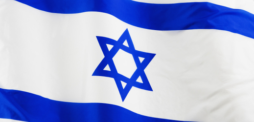 Izraelská vlajka (ilustrační snímek).