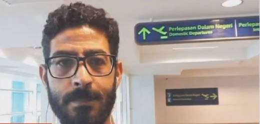 Syřan Hassan al-Kontar je už přes měsíc uvězněn na letišti v Kuala Lumpur.