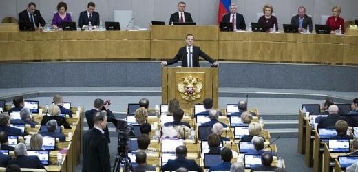 Ruský parlament.