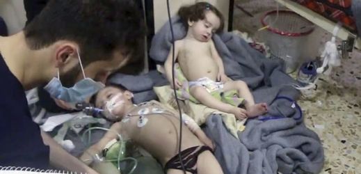 Oběti chemických útoků v Sýrii, Dúmá.