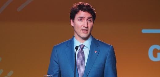Kanadský předseda vlády Justin Trudeau.