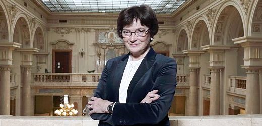 Předsedkyně Akademického sněmu Eva Zažímalová.