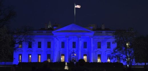 Bílý dům ve Washingtonu, sídlo prezidentů USA.