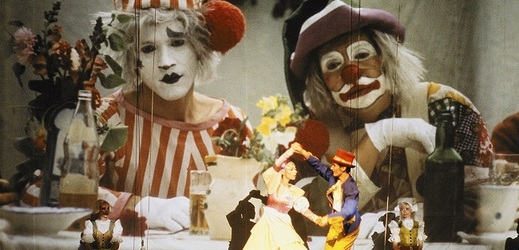 Snímek z představení Kouzelný cirkus.