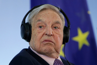 Miliardář maďarského původu George Soros.