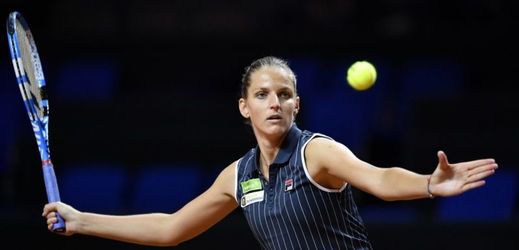 Karolína Plíšková postoupila ve Stuttgartu do čtvrtfinále.